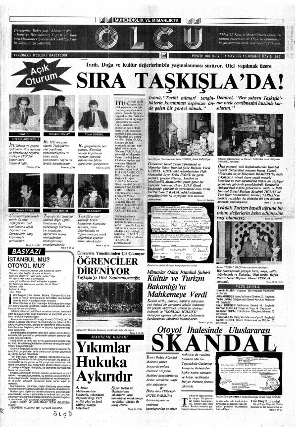 Ölçü Sayı 8–9 kapağı, okumak için açın