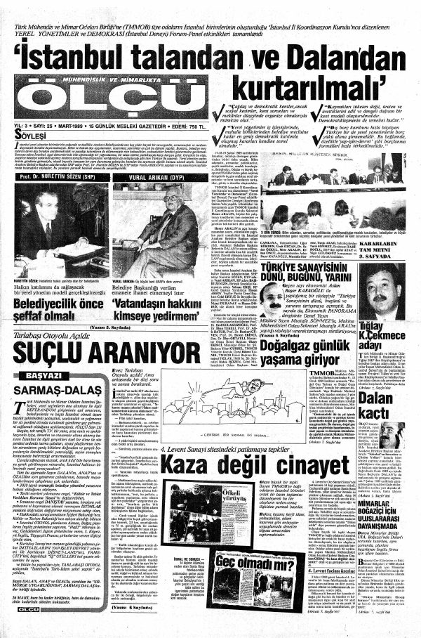 Ölçü Sayı 25 kapağı, okumak için açın